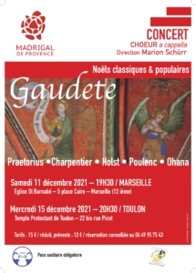 Gaudete affiche 2021